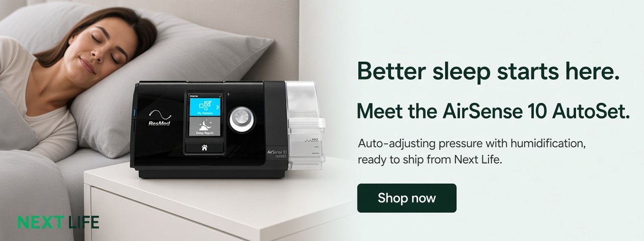 Better sleep starts here. Meet the AirSense 10 AutoSet.